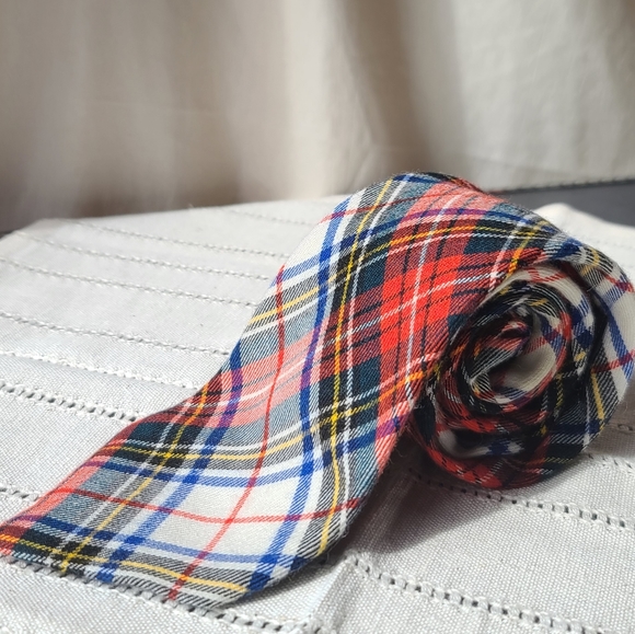 Viyella Other - Viyella Vintage plaid tie Michelson's of London England made in Scotland